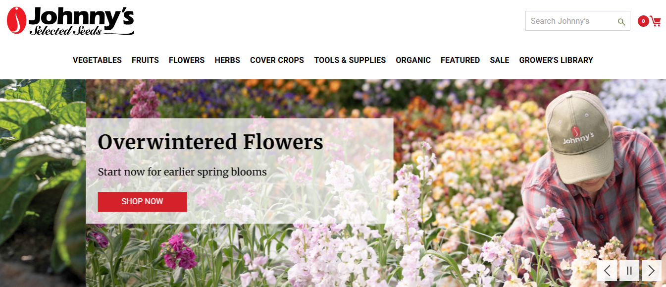 For Larger Gardens and Market Growers: Johnny's Selected Seeds