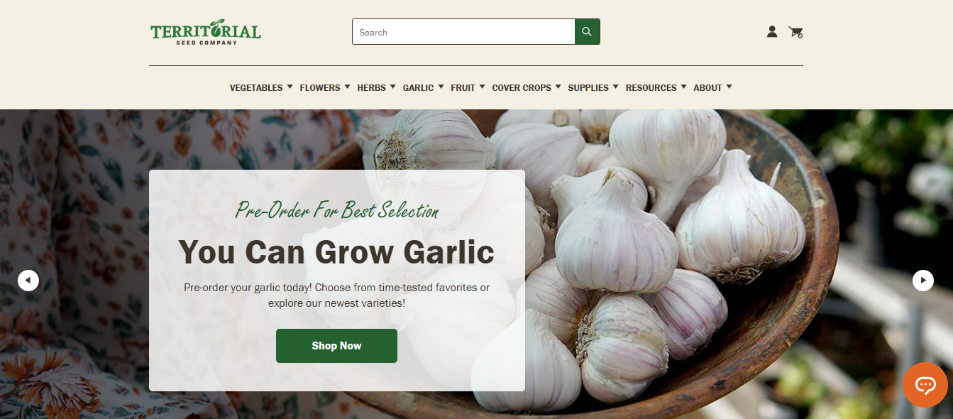 For trial-tested seeds: Territorial Seed Company