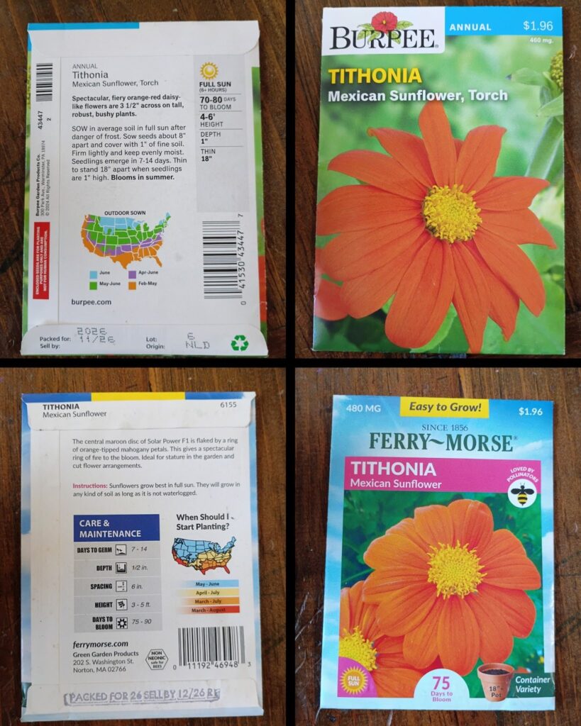 Seed Packet Quality
