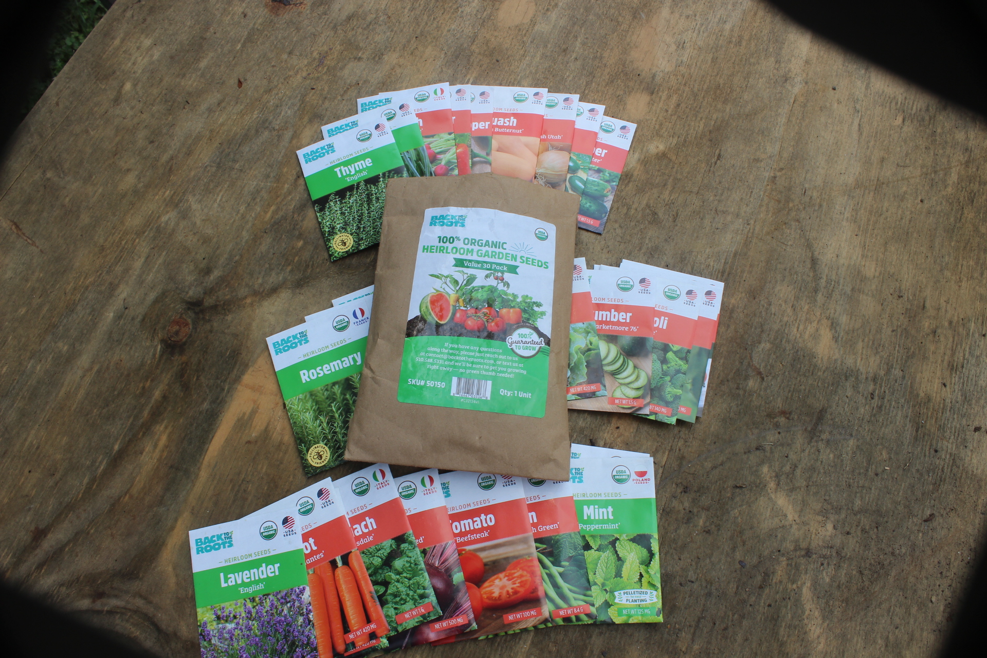heirloom garden seeds