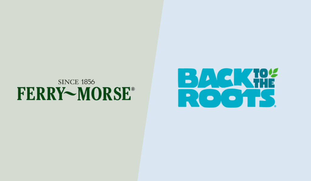 ferry morse vs back to the roots