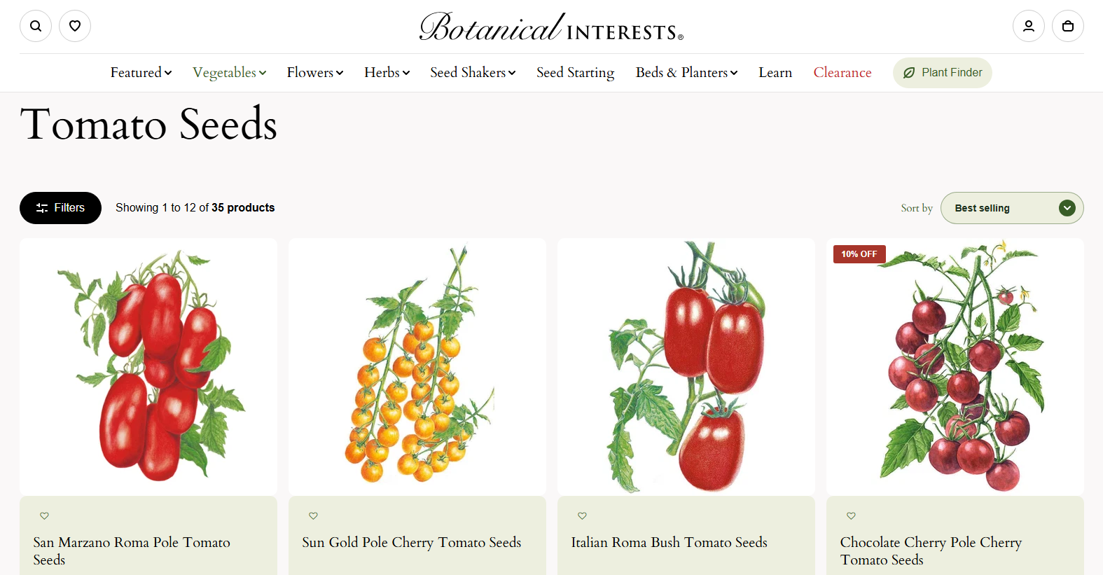 https://www.botanicalinterests.com/collections/tomato